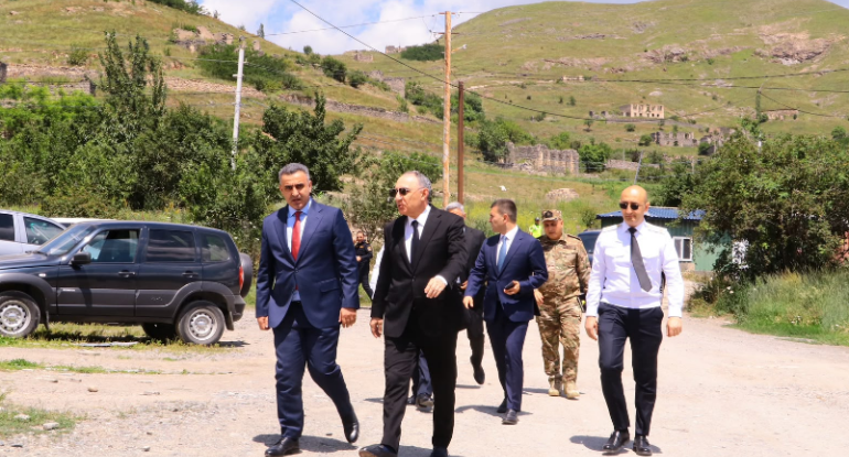 Baş prokuror Kəlbəcərdə – FOTO