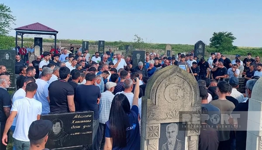 Odessa yaxınlığında vurulan gəminin kapitanı Lənkəranda dəfn olundu