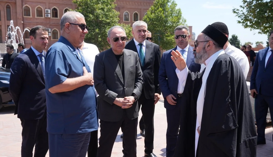 Özbəkistanın baş prokuroru Kəlbəcər və Gəncəyə səfər edib