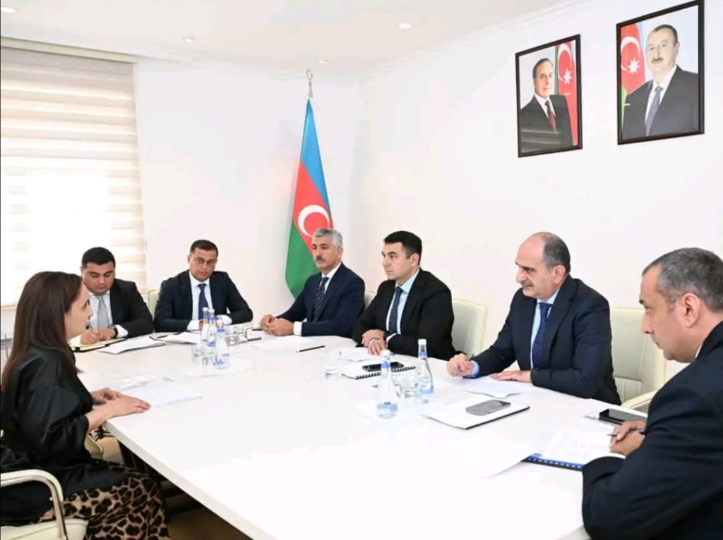 Mədəniyyət naziri Adil Kərimli Laçın şəhərində vətəndaşların müraciətlərini dinləyib