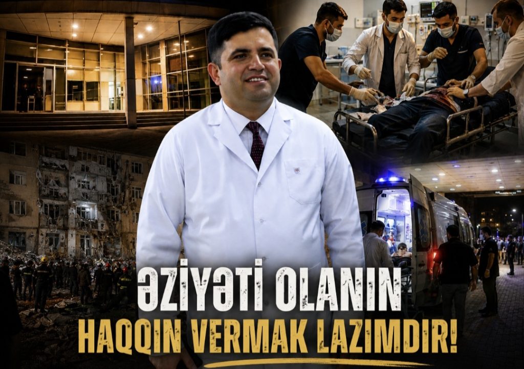 Əziyəti olanın haqqın vermək lazımdır !