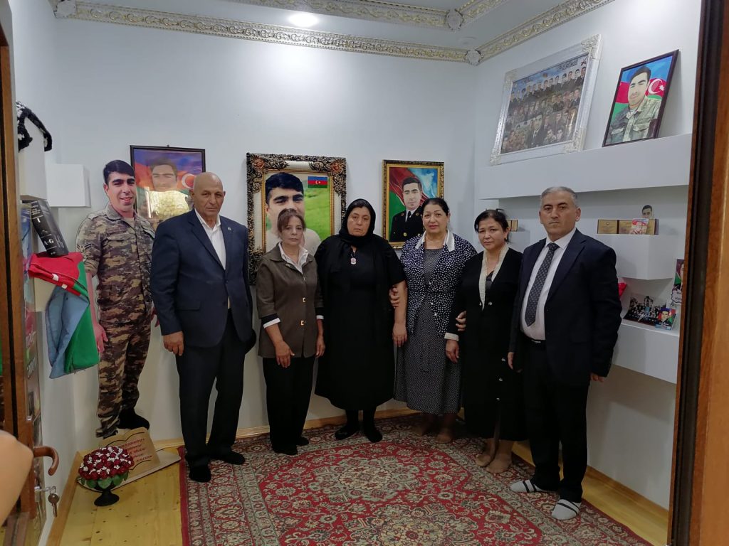Zümürxan Kənd Mədəniyyət Evinin əməkdaşları şəhid Məhəmməd Allahverənovun anım tədbirində iştirak ediblər